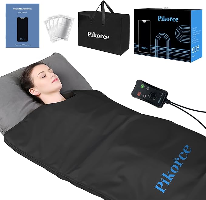 Portable Infrared Sauna Blanket for Home Use – Full Body Detox & Relaxation | 113-176℉