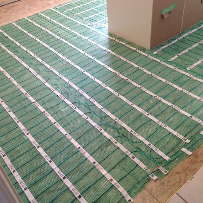 WarmlyYours TempZone Electric Radiant Floor Heating System - Twin Conductor 6x Roll Set