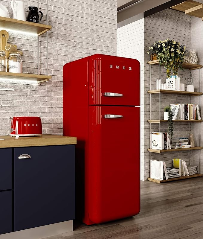 SMEG 2 Slice Retro Toaster, TSF01RDUS - Red