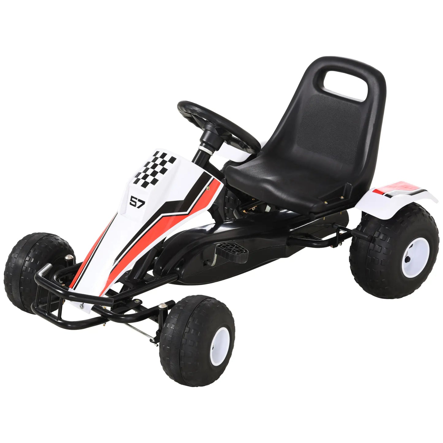 Racing Style Pedal Go Kart for Kids