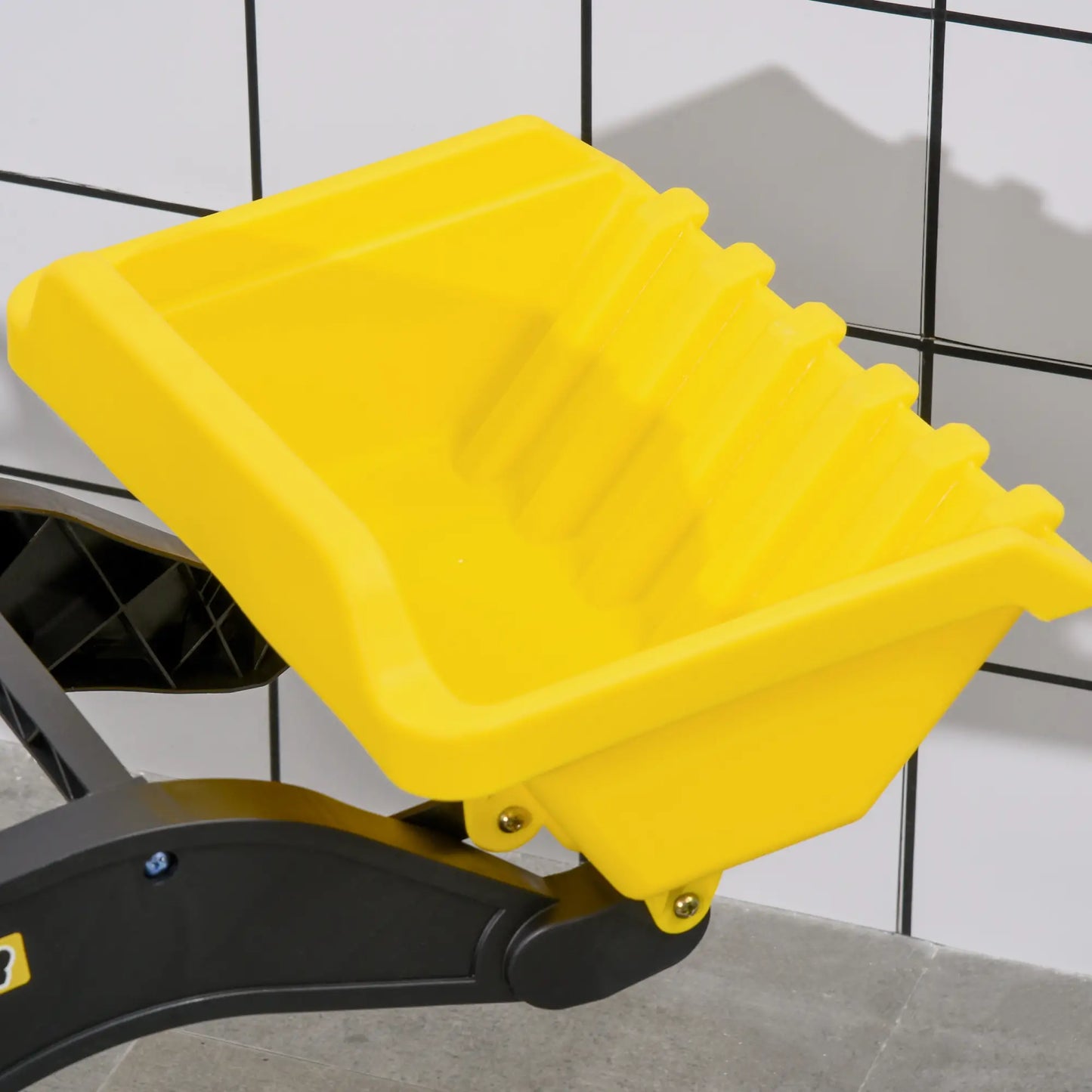Ride on Pedal Excavator Tractor for Kids with Front Loader Digger