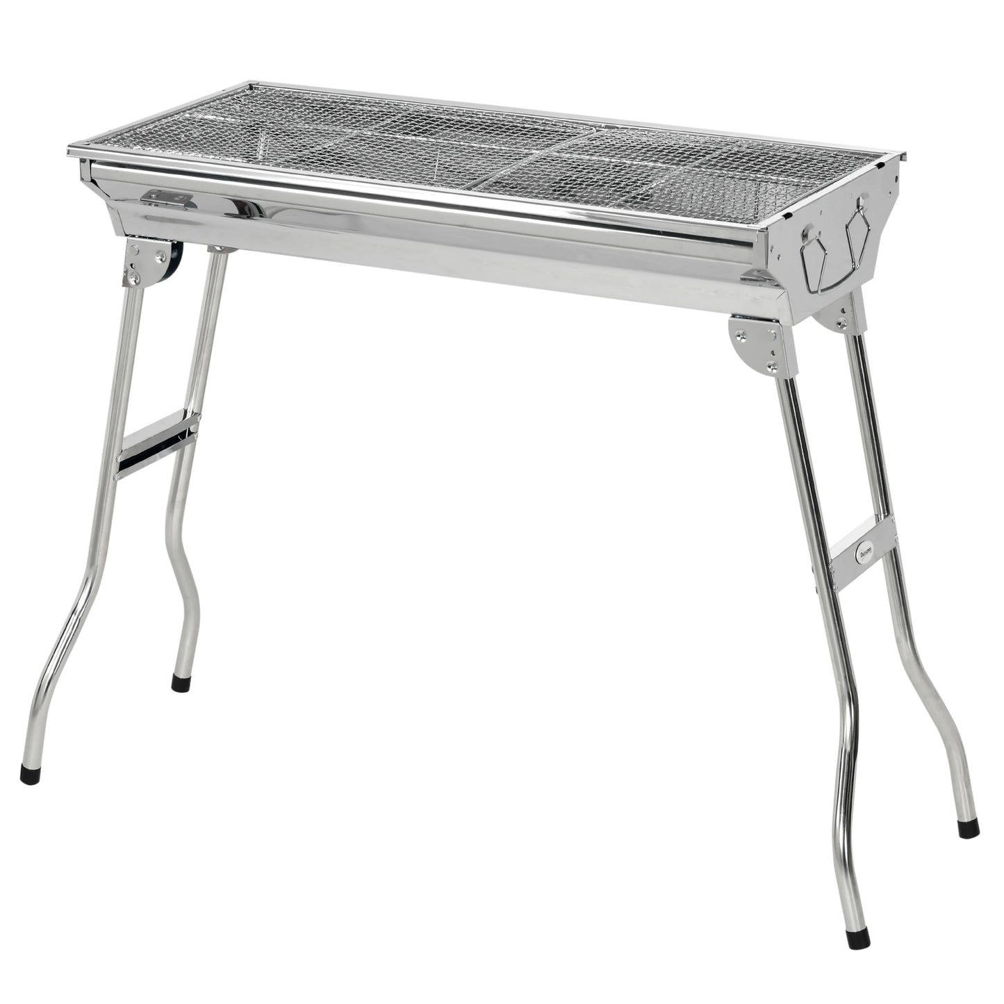 Stainless Steel Portable Charcoal Barbecue Grill