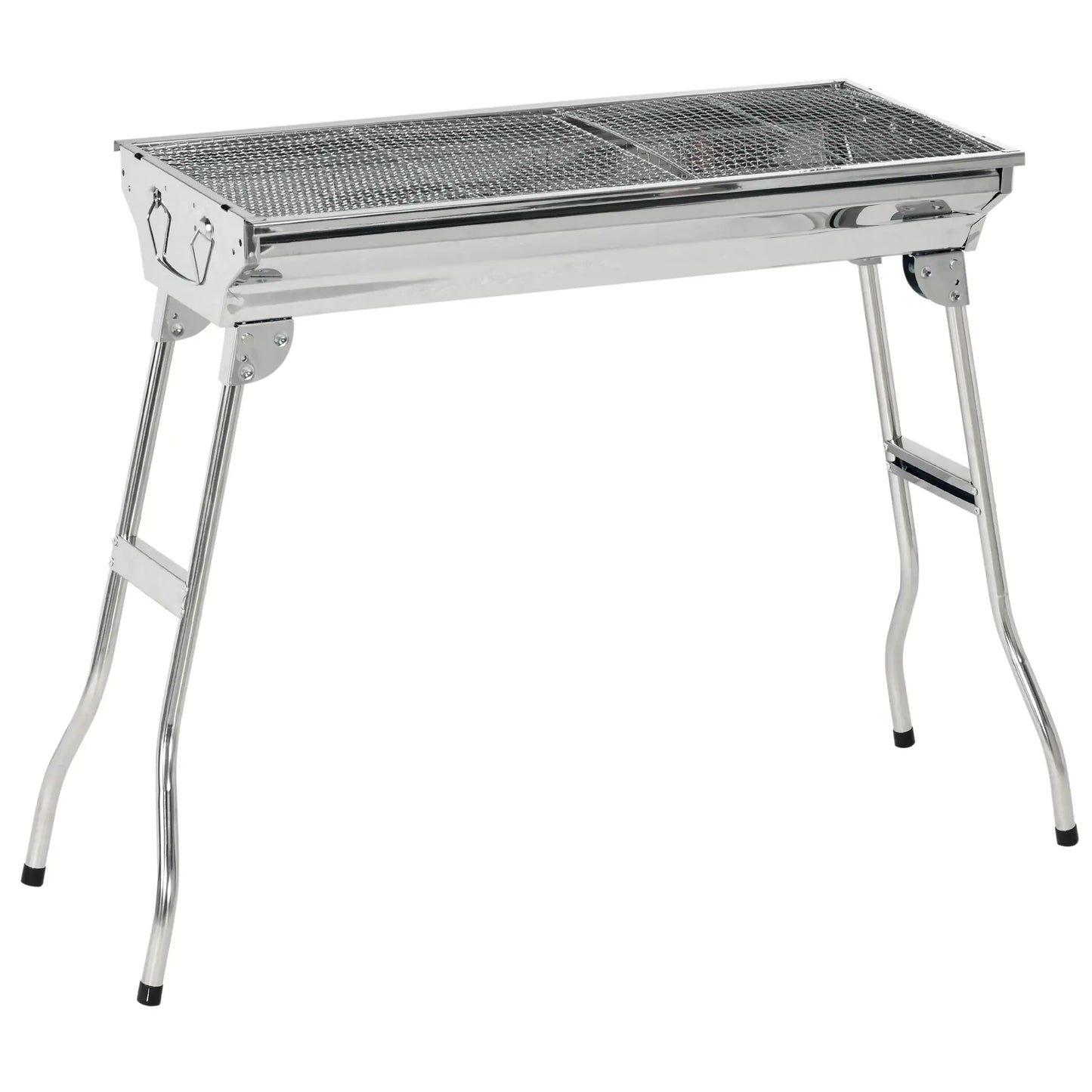 Stainless Steel Portable Charcoal Barbecue Grill