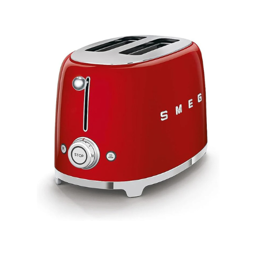 SMEG 2 Slice Retro Toaster, TSF01RDUS - Red