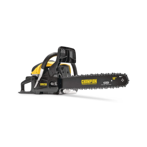Champion Power Equipment 45cc 2-Cycle Engine Gas Chainsaw, Black/Yellow, 18-in