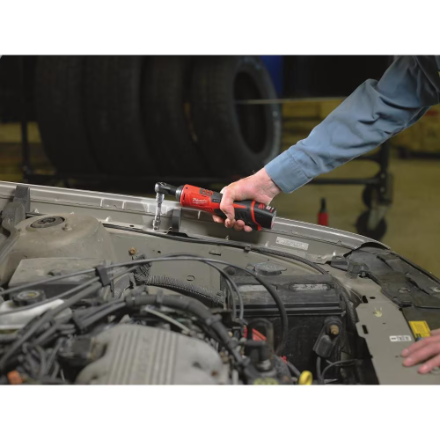 Milwaukee Tool M12 12V Lithium-Ion Cordless 3/8 -inch Ratchet (Tool-Only)