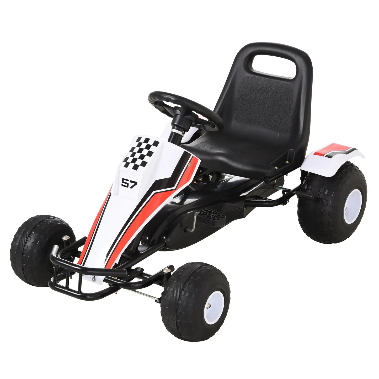 Racing Style Pedal Go Kart for Kids