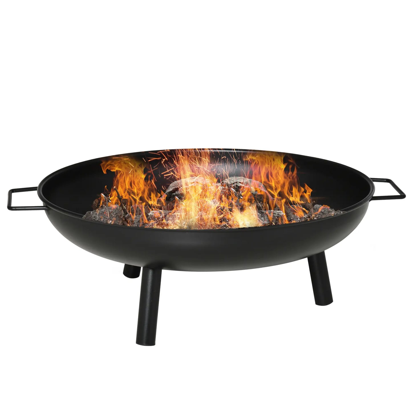 Portable Outdoor Round Metal Fire Pit