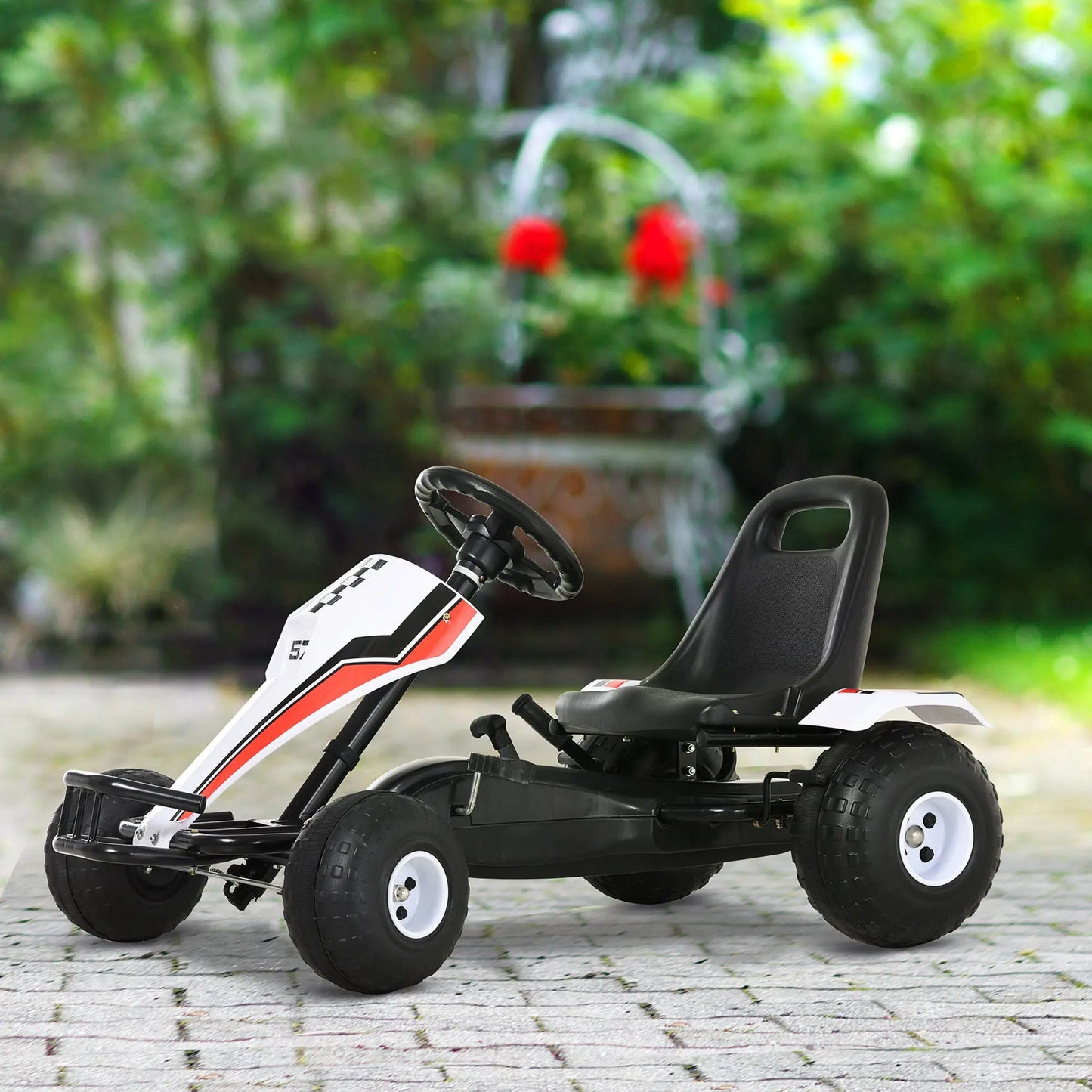 Racing Style Pedal Go Kart for Kids