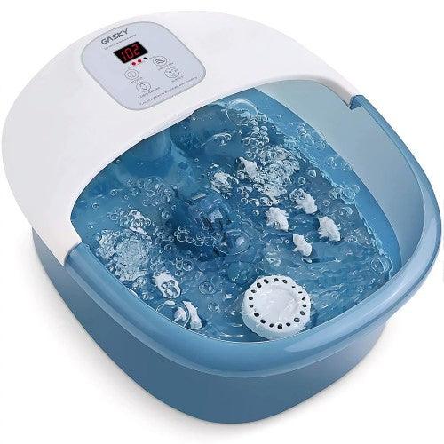 Gasky Foot Spa Massager with T Rollers, Heat and Bubbles - Toronto Liquidation Warehouse