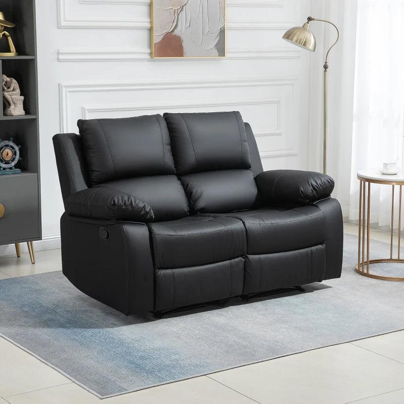 Faux Leather 2-Seater Recliner Loveseat - Toronto Liquidation Warehouse