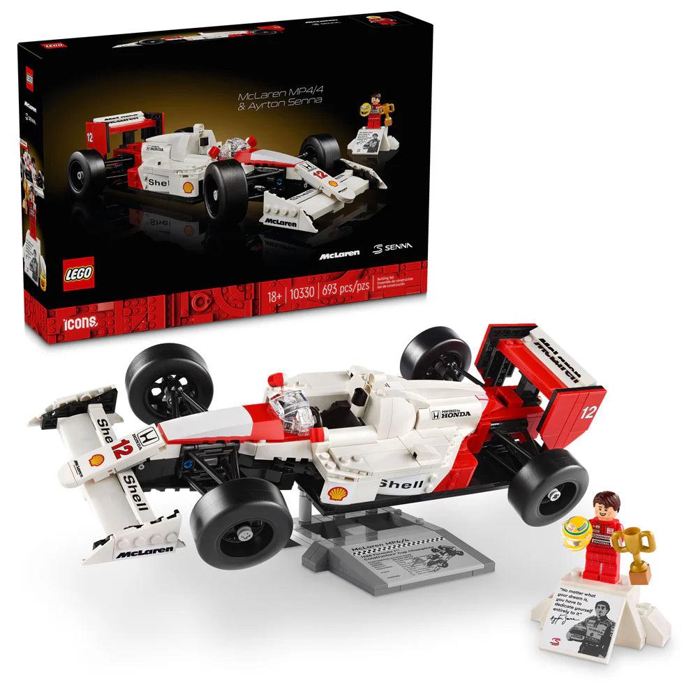 LEGO Icons McLaren MP4/4 & Ayrton Senna 10330 Complete Set - Toronto Liquidation Warehouse