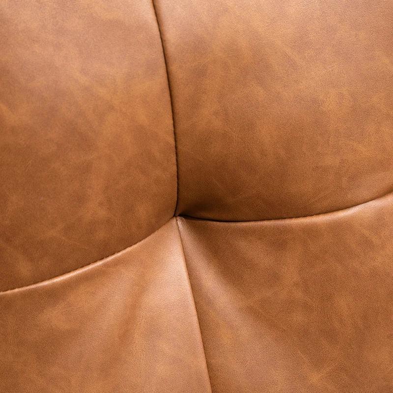 Executive Faux Leather Loveseat | Chestnut Brown - Toronto Liquidation Warehouse