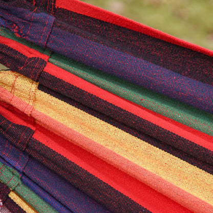 Classic Cotton Rainbow Hammock