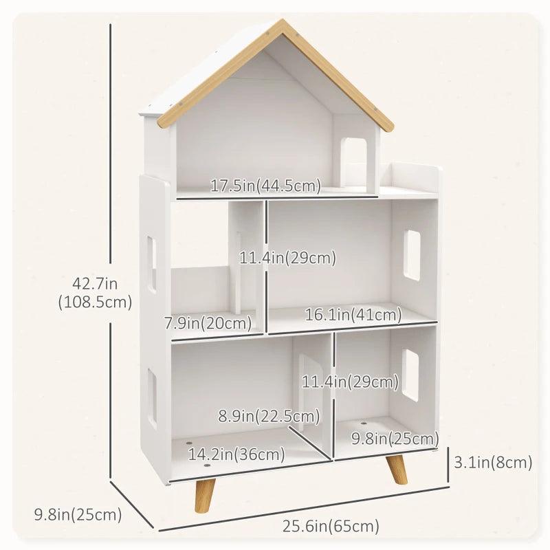 Classic Dollhouse Bookshelf | White - Toronto Liquidation Warehouse