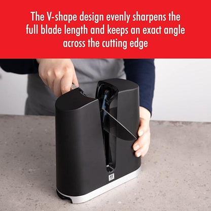 ZWILLING V-Edge Pull Through Knife Sharpener - Toronto Liquidation Warehouse