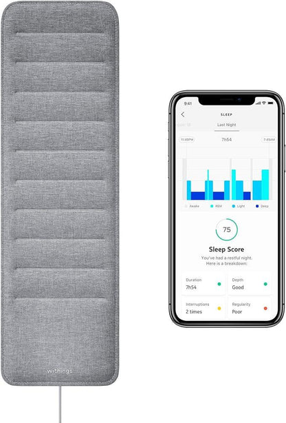 Withings Sleep Tracking Mat and Heart Rate Monitor - Toronto Liquidation Warehouse