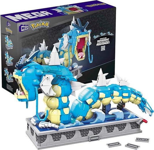 MEGA Pokémon Motion Gyarados Mechanized Complete Building Set - Toronto Liquidation Warehouse