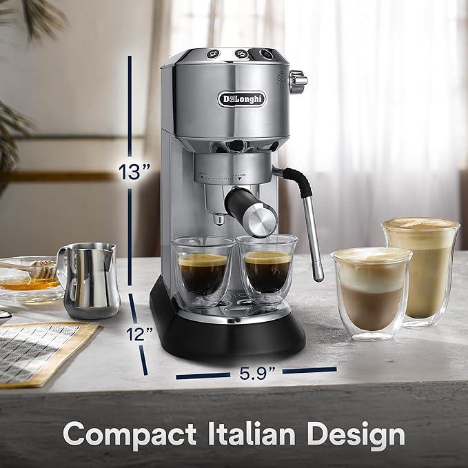 De'Longhi EC885M Dedica Arte Pump Espresso Machine - Toronto Liquidation Warehouse