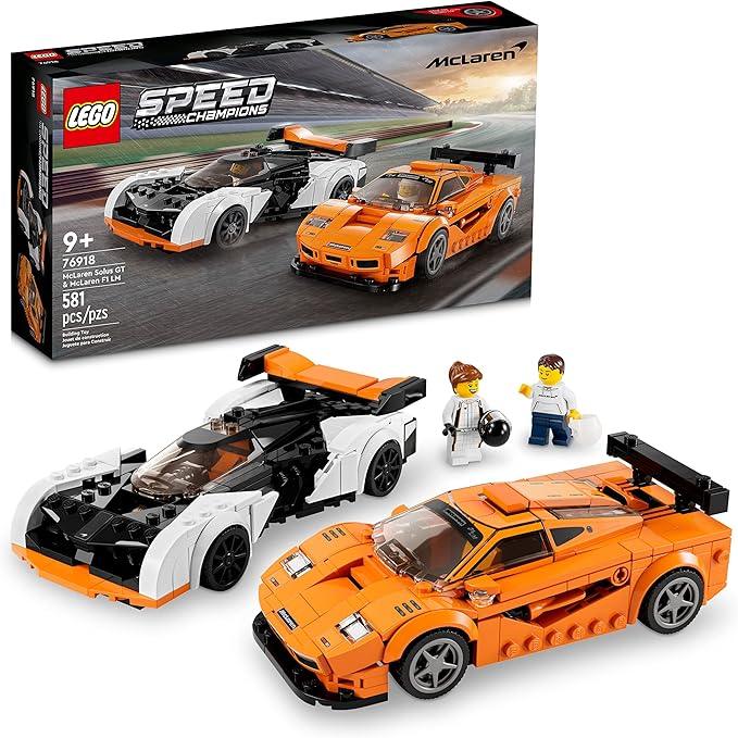 LEGO Speed Champions F1 Mclaren Solus GT and LM 76918 Complete Set - Toronto Liquidation Warehouse