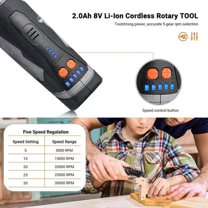 TACKLIFE Cordless Rotary Tool RTD02DC