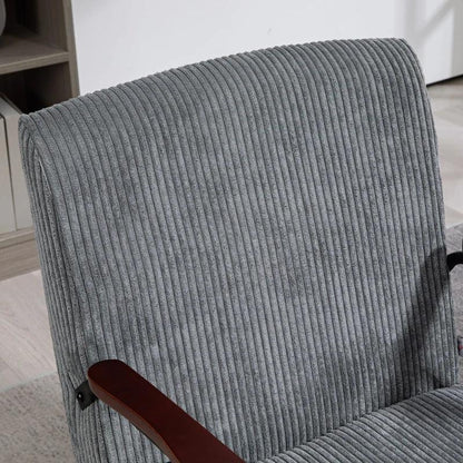 Modern Fuzzy Felt Accent Chair - Toronto Liquidation Warehouse