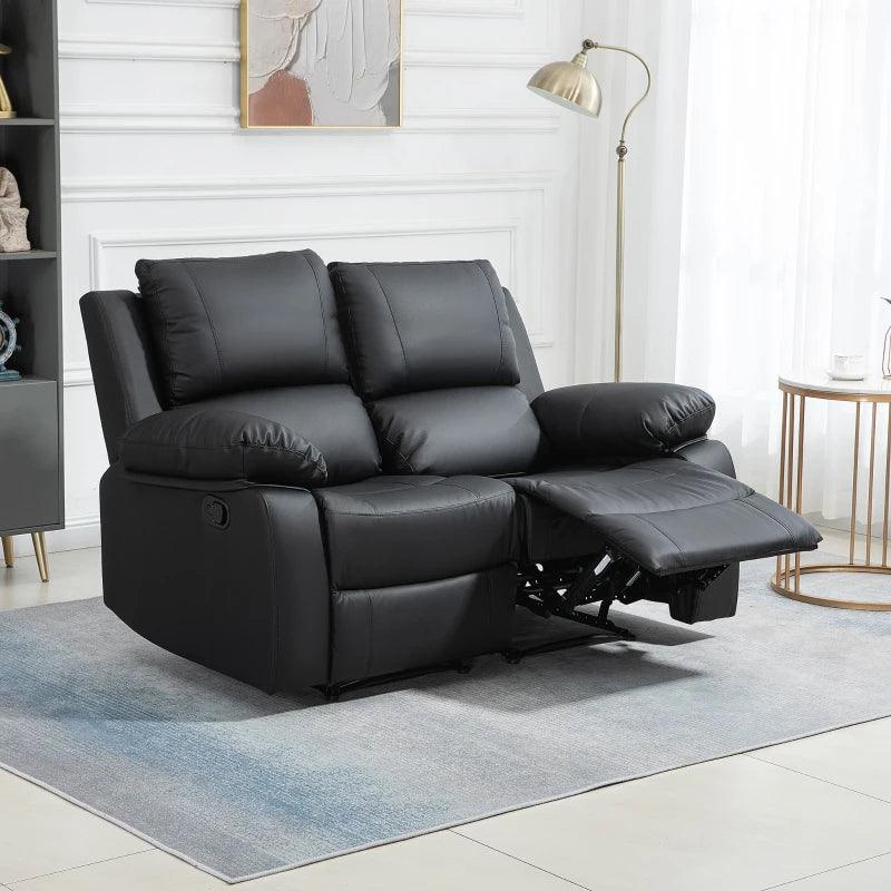 Faux Leather 2-Seater Recliner Loveseat - Toronto Liquidation Warehouse