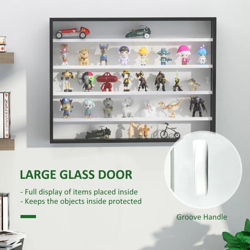 Display Case and Wall Shelf with Glass Door - Toronto Liquidation Warehouse