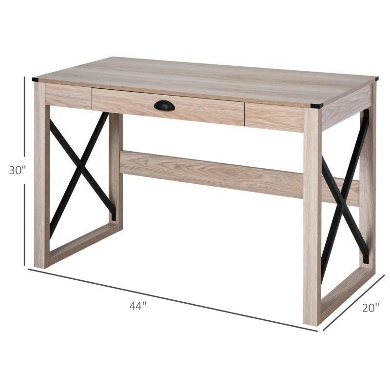 Modern Farmhouse Computer and Office Desk (White) - Toronto Liquidation Warehouse