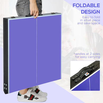 Classic Portable Adjustable Ping Pong Table and Table Tennis Set