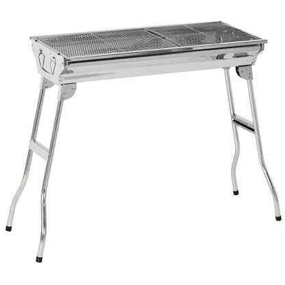 Stainless Steel Portable Charcoal Barbecue Grill