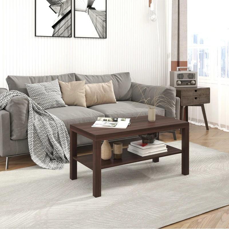 Classic Coffee Table - Brown - Toronto Liquidation Warehouse