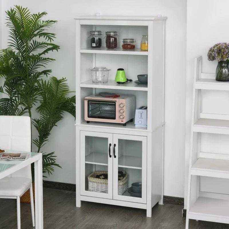 Classic Farmhouse Bookshelf and Cabinet | White - Toronto Liquidation Warehouse