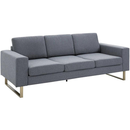 Modern 3-Seater Sofa | Slate Grey - Toronto Liquidation Warehouse