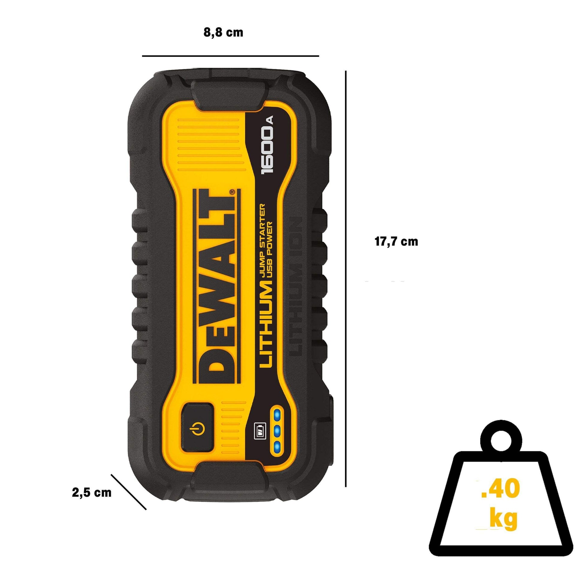 DEWALT Automotive Jump Starter with USB Power Bank (DXAELJ16CA) - Toronto Liquidation Warehouse