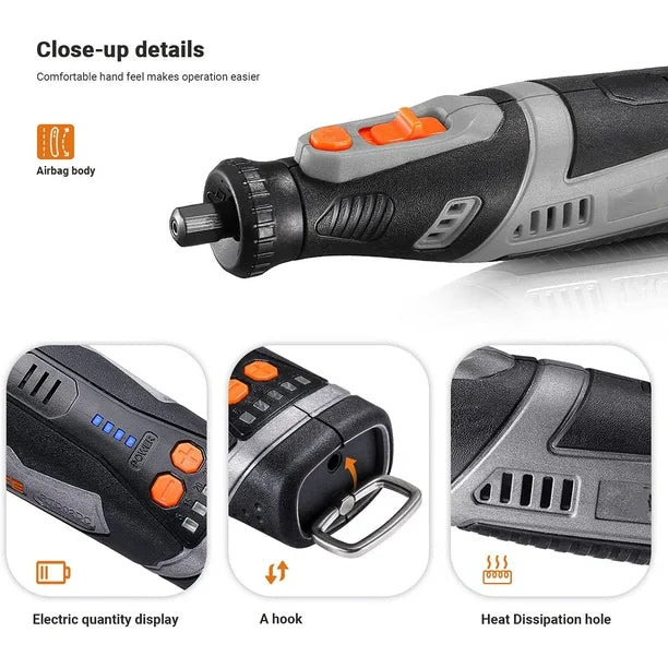 TACKLIFE Cordless Rotary Tool RTD02DC