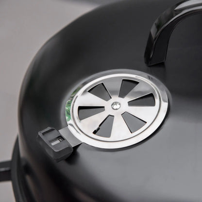 3-In-1 Barrel Charcoal BBQ Grill & Smoker