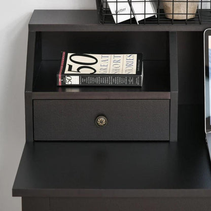 Classic Writing Table and Office Desk (Black) - Toronto Liquidation Warehouse